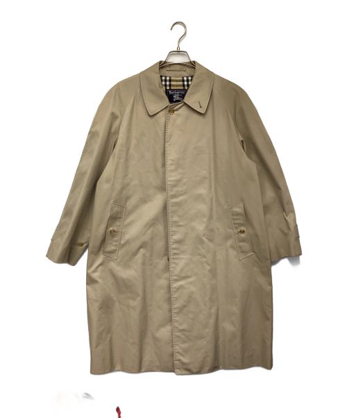 BURBERRY（バーバリー）BURBERRY (バーバリー) PRESTWOOD（プレストウッド）ステンカラーコート ベージュ サイズ:48の古着・服飾アイテム