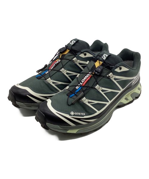 SALOMON（サロモン）SALOMON (サロモン) XT-6 GORE-TEX（エックスティーシックス ゴアテックス） グリーン サイズ:28cmの古着・服飾アイテム