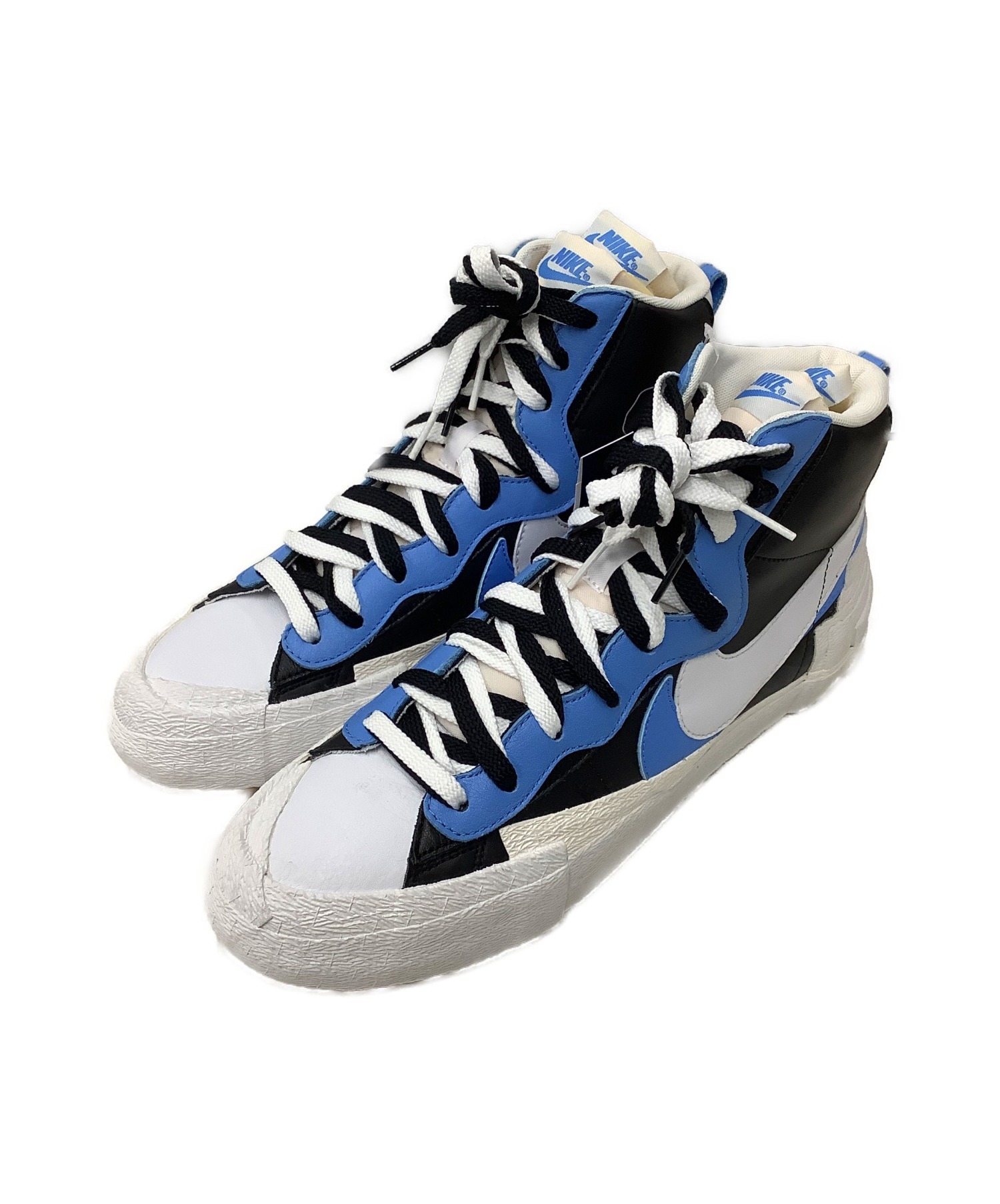 NIKE - ナイキ サカイ NIKEBLAZER 23.5cm 白 グレー BV0072の+