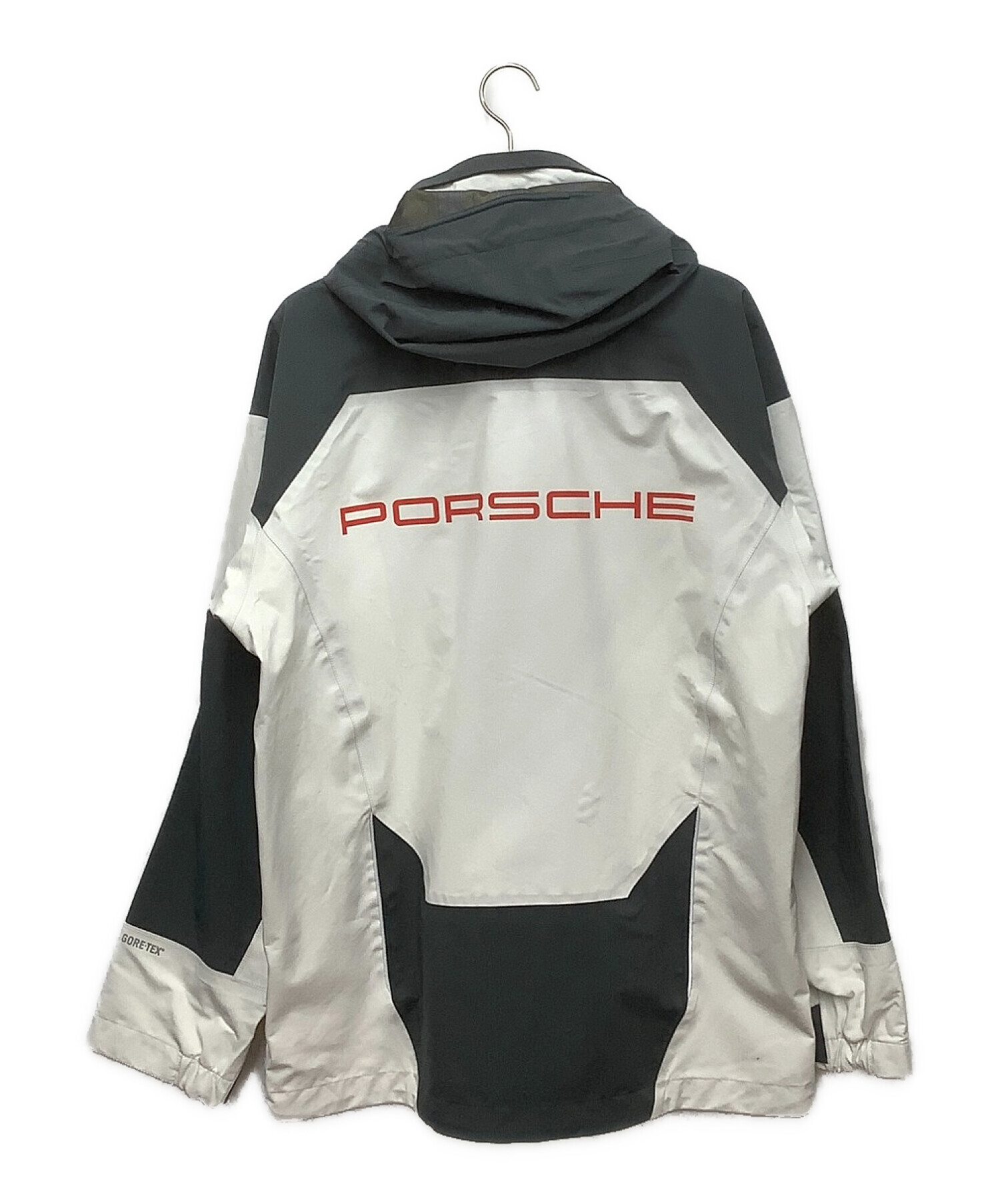 Porsche Design (ポルシェ デザイン) GORE-TEXジャケット ホワイト×レッド サイズ:XL