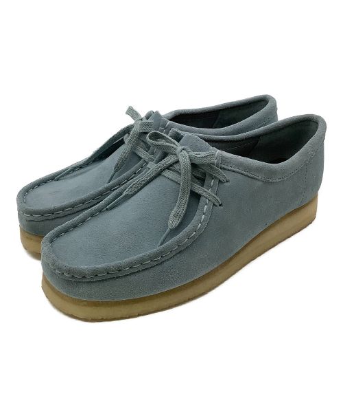 CLARKS ORIGINALS（クラークス オリジナルズ）CLARKS ORIGINALS (クラークス オリジナルズ) ワラビーブーツ ブルー サイズ:25.5 未使用品の古着・服飾アイテム