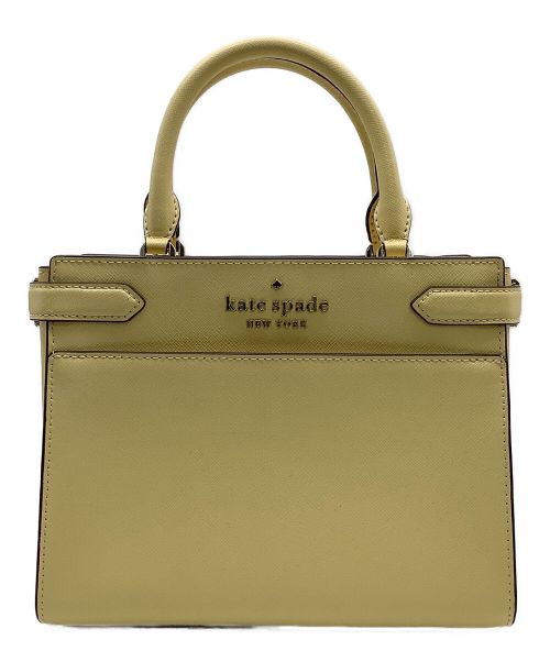 Kate Spade（ケイトスペード）Kate Spade (ケイトスペード) 2WAYショルダーバッグ イエローの古着・服飾アイテム