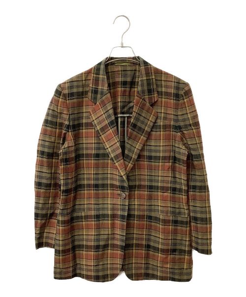 Burberry's（バーバリーズ）Burberry's (バーバリーズ) テーラードジャケット ブラウン サイズ:9ARの古着・服飾アイテム