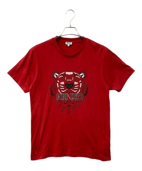 KENZO（ケンゾー）KENZO (ケンゾー) CLASSIC TIGER T-SHIRT レッド サイズ:Mの古着・服飾アイテム