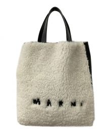 MARNI（マルニ）の古着「2WAYバッグ」｜ホワイト×ブラック