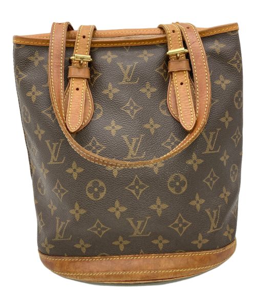 LOUIS VUITTON（ルイ ヴィトン）LOUIS VUITTON (ルイ ヴィトン) トートバッグ バケットPM ブラウンの古着・服飾アイテム