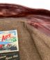 中古・古着 Aero LEATHER (エアロレザー) レザージャケット ブラウン サイズ:38：45000円