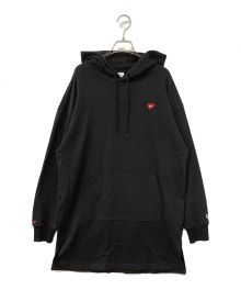 New Era×eimy istoire（ニューエラ×エイミーイストワール）の古着「Sweat Pullover Hoodie one-piece」｜ブラック