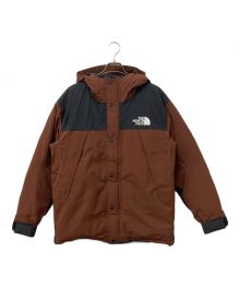 THE NORTH FACE（ザ ノース フェイス）の古着「マウンテンダウンジャケット」｜ブラウン×ブラック