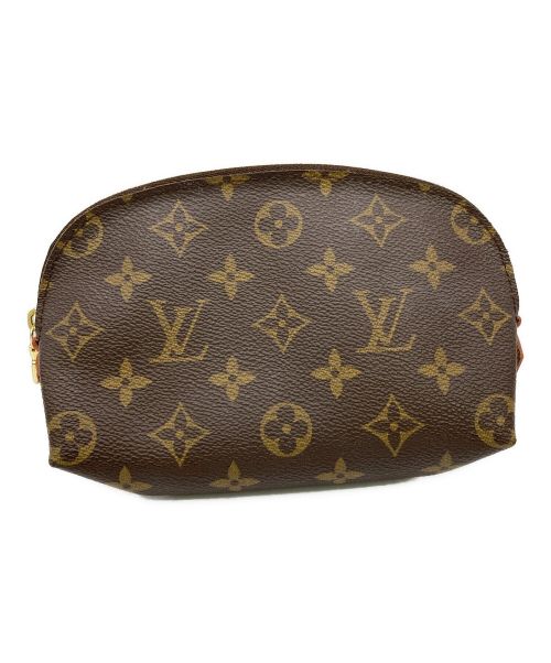 LOUIS VUITTON（ルイ ヴィトン）LOUIS VUITTON (ルイ ヴィトン) コスメポーチ ブラウンの古着・服飾アイテム