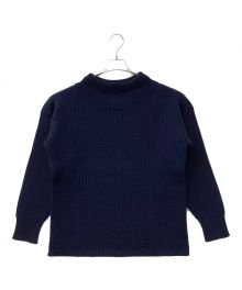 ANDERSEN-ANDERSEN×JOURNAL STANDARD（アンデルセン アンデルセン×ジャーナル スタンダード）の古着「別注クルーネックニット」｜ネイビー