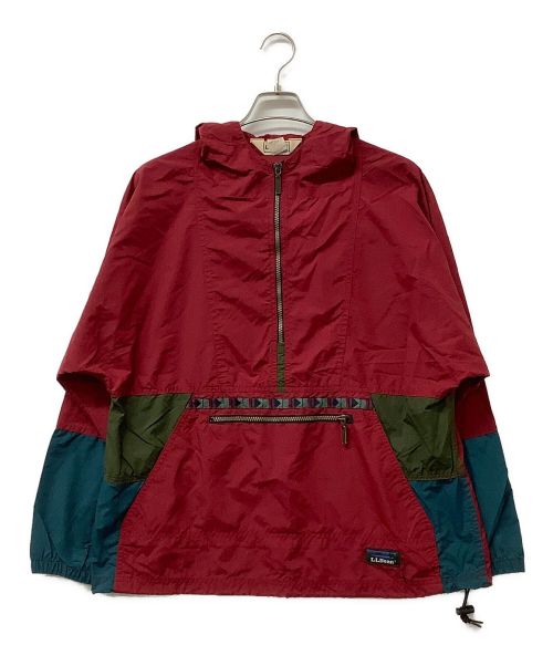 L.L.Bean（エルエルビーン）L.L.Bean (エルエルビーン) アノラックパーカー レッド サイズ:MEDIUMの古着・服飾アイテム