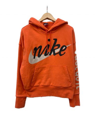 【中古・古着通販】NIKE (ナイキ) パーカー オレンジ サイズ:XS