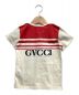 GUCCI (グッチ) Tシャツ ホワイ×レッド サイズ:36 未使用品：10000円