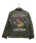 AVIREX (アヴィレックス) JACQURD CAMO VIETNAM JACKET グリーン サイズ:M：8000円