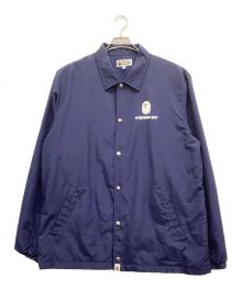 A BATHING APE（アベイシングエイプ）の古着「コーチジャケット」｜ネイビー