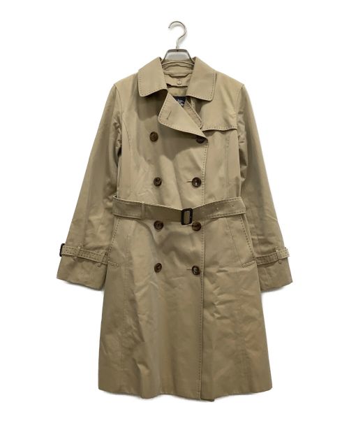 BURBERRY LONDON（バーバリーロンドン）BURBERRY LONDON (バーバリーロンドン) ダブルトレンチコート ベージュ サイズ:9号の古着・服飾アイテム