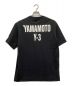 Y-3 (ワイスリー) クルーネックカットソー ブラック サイズ:M：12800円