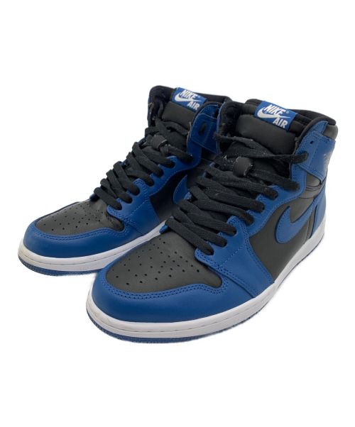 NIKE（ナイキ）NIKE (ナイキ) AIR JORDAN 1 RETRO HIGH OG 「DARK MARINA BLUE」 ブルー×ブラック サイズ:28の古着・服飾アイテム