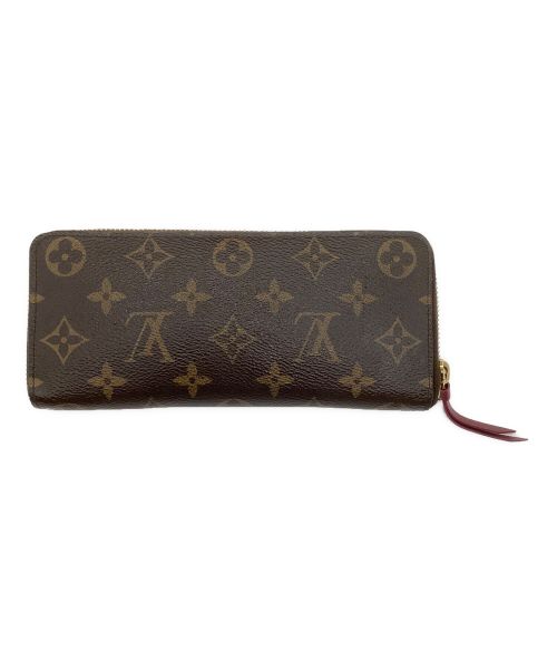 LOUIS VUITTON（ルイ ヴィトン）LOUIS VUITTON (ルイ ヴィトン) フューシャ　ポルトフォイユクレマンス  フューシャの古着・服飾アイテム