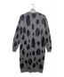 Needles (ニードルズ) Mohair Long Cardigan - Leopard(モヘアロングカーディガン-レオパード） グレー×パープル サイズ:S：21800円