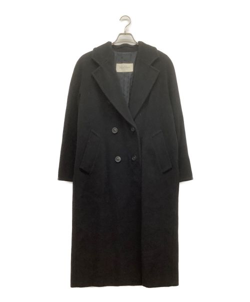 MaxMara（マックスマーラ）MaxMara (マックスマーラ) チェスターコート ブラック サイズ:34の古着・服飾アイテム