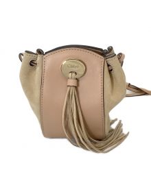 Chloe（クロエ）の古着「ショルダーポーチ」｜ベージュ