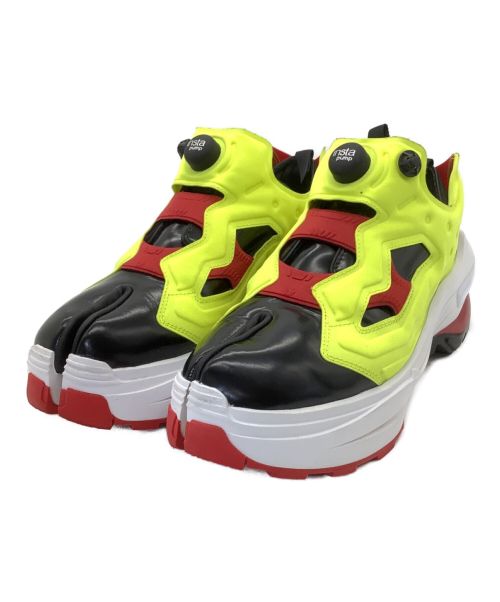 Maison Margiela（メゾンマルジェラ）Maison Margiela (メゾンマルジェラ) REEBOK (リーボック) Tabi Instapump Fury Oxford イエロー サイズ:28.5の古着・服飾アイテム