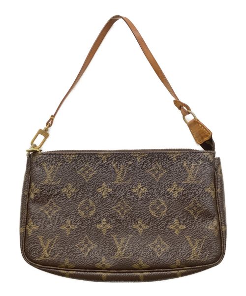 LOUIS VUITTON（ルイ ヴィトン）LOUIS VUITTON (ルイ ヴィトン) ポーチ ブラウンの古着・服飾アイテム