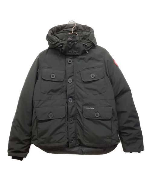 CANADA GOOSE（カナダグース）CANADA GOOSE (カナダグース) Russel Parka(ラッセルパーカ) ブラック サイズ:XLの古着・服飾アイテム