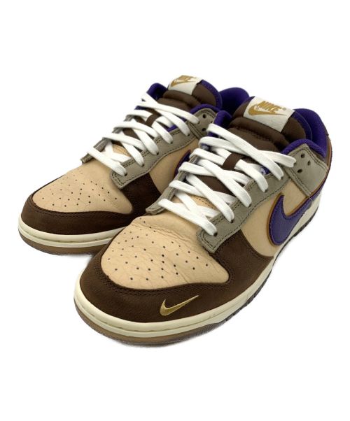 NIKE（ナイキ）NIKE (ナイキ) DUNK LOW PRM Setsubun ベージュ×パープル サイズ:26.5の古着・服飾アイテム