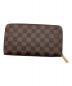 LOUIS VUITTON (ルイ ヴィトン) ダミエ ジッピーオーガナイザー ブラウン：35800円