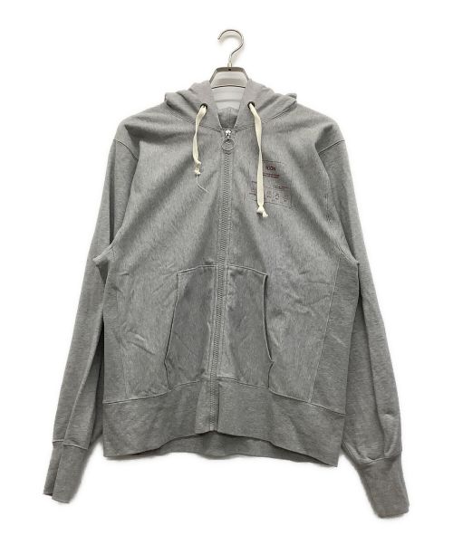 Maison Margiela（メゾンマルジェラ）Maison Margiela (メゾンマルジェラ) ジップパーカー ライトグレー サイズ:54の古着・服飾アイテム