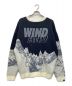 WIND AND SEA (ウィンダンシー) MT SNOW SWEATER ネイビー サイズ:L：23800円