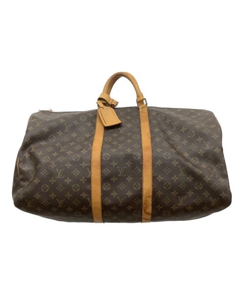 LOUIS VUITTON（ルイ ヴィトン）LOUIS VUITTON (ルイ ヴィトン) キーポル・バンドリエール55 ブラウン サイズ:55の古着・服飾アイテム