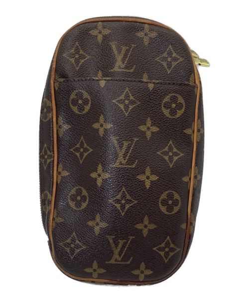 LOUIS VUITTON（ルイ ヴィトン）LOUIS VUITTON (ルイ ヴィトン) ポシェットガンジュ ブラウンの古着・服飾アイテム