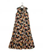MARIHAマリハ）の古着「夏の月影のドレス」｜オレンジ×ブラック