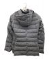 MONCLER (モンクレール) ツイードダウンジャケット グレー サイズ:L：35000円