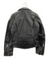 VANSON (バンソン) 291295=HOMME (ニーキューイチニーキューゴオム) レザージャケット ブラック サイズ:2：45000円