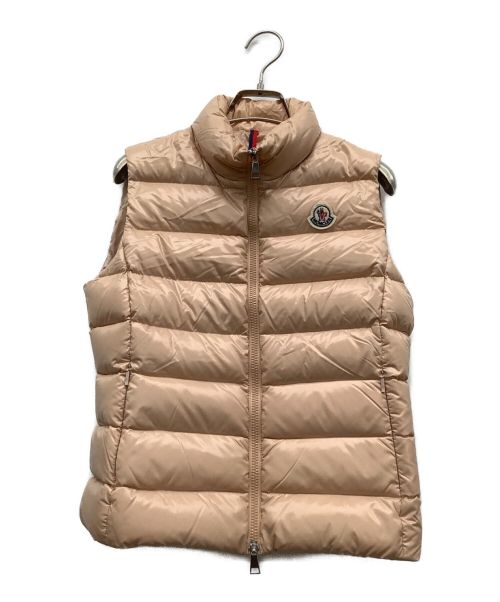 MONCLER（モンクレール）MONCLER (モンクレール) ダウンベスト ピンクの古着・服飾アイテム