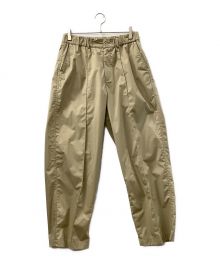 TTT MSW（ティー）の古着「Water Proof Wide Pants」｜カーキ