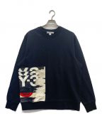 Y-3×adidas×YOHJI YAMAMOTOワイスリー×アディダス×ヨウジヤマモト）の古着「CH1 GFX CREW SWEATSHIRT」｜ブラック