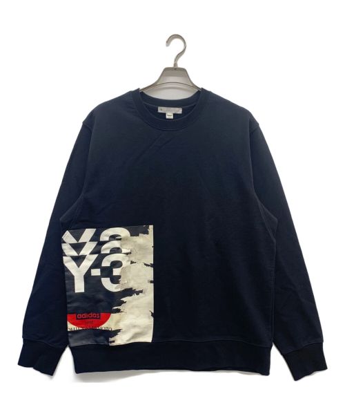 Y-3（ワイスリー）Y-3 (ワイスリー) adidas (アディダス) YOHJI YAMAMOTO (ヨウジヤマモト) CH1 GFX CREW SWEATSHIRT ブラック サイズ:2XLの古着・服飾アイテム