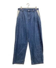 stein（シュタイン）の古着「RECONSTRUCTION WIDE DENIM JEANS」｜インディゴ