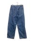 stein (シュタイン) RECONSTRUCTION WIDE DENIM JEANS インディゴ サイズ:M：23000円