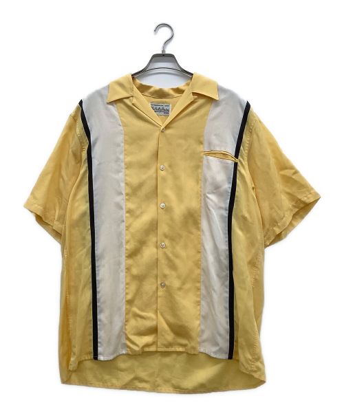 WACKO MARIA（ワコマリア）WACKO MARIA (ワコマリア) THREE TONE 50S SHIRT イエロー サイズ:XLの古着・服飾アイテム