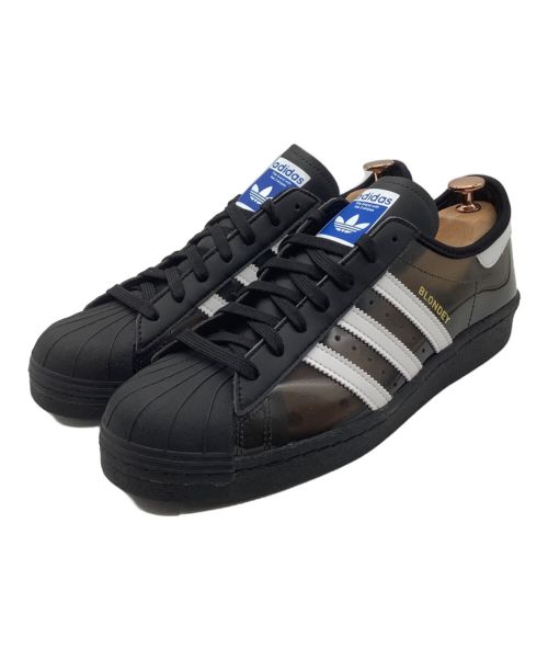 adidas（アディダス）adidas (アディダス) Blondey (ブロンディ) BLONDEY SUPERSTAR ブラック サイズ:27.5 未使用品の古着・服飾アイテム