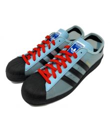 adidas×Blondey McCoy（アディダス×ブロンディ・マッコイ）の古着「SUPERSTAR "STARLIGHT BLUE"」｜ブラック×スカイブルー