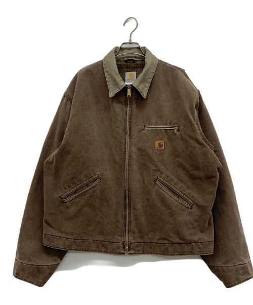 CarHartt（カーハート）CarHartt (カーハート) デトロイトジャケット ブラウン サイズ:XLの古着・服飾アイテム