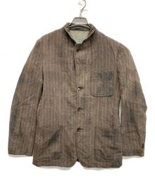 COMME des GARCONS HOMME（コムデギャルソン オム）の古着「Garment Washed Wool Tailored Jacket」｜ブラウン